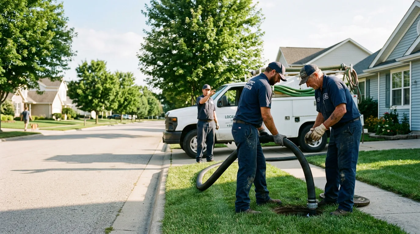 Septic Tank Cleaning in Ogdensburg, WI
